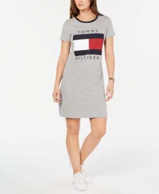 Tommy Hilfiger Logo T-Shirt Dress ...